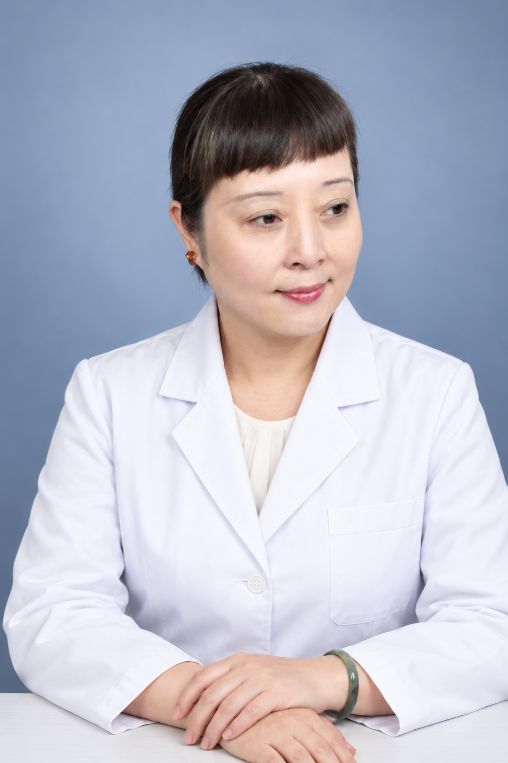 Prof. Chen · AI-assisted portrait