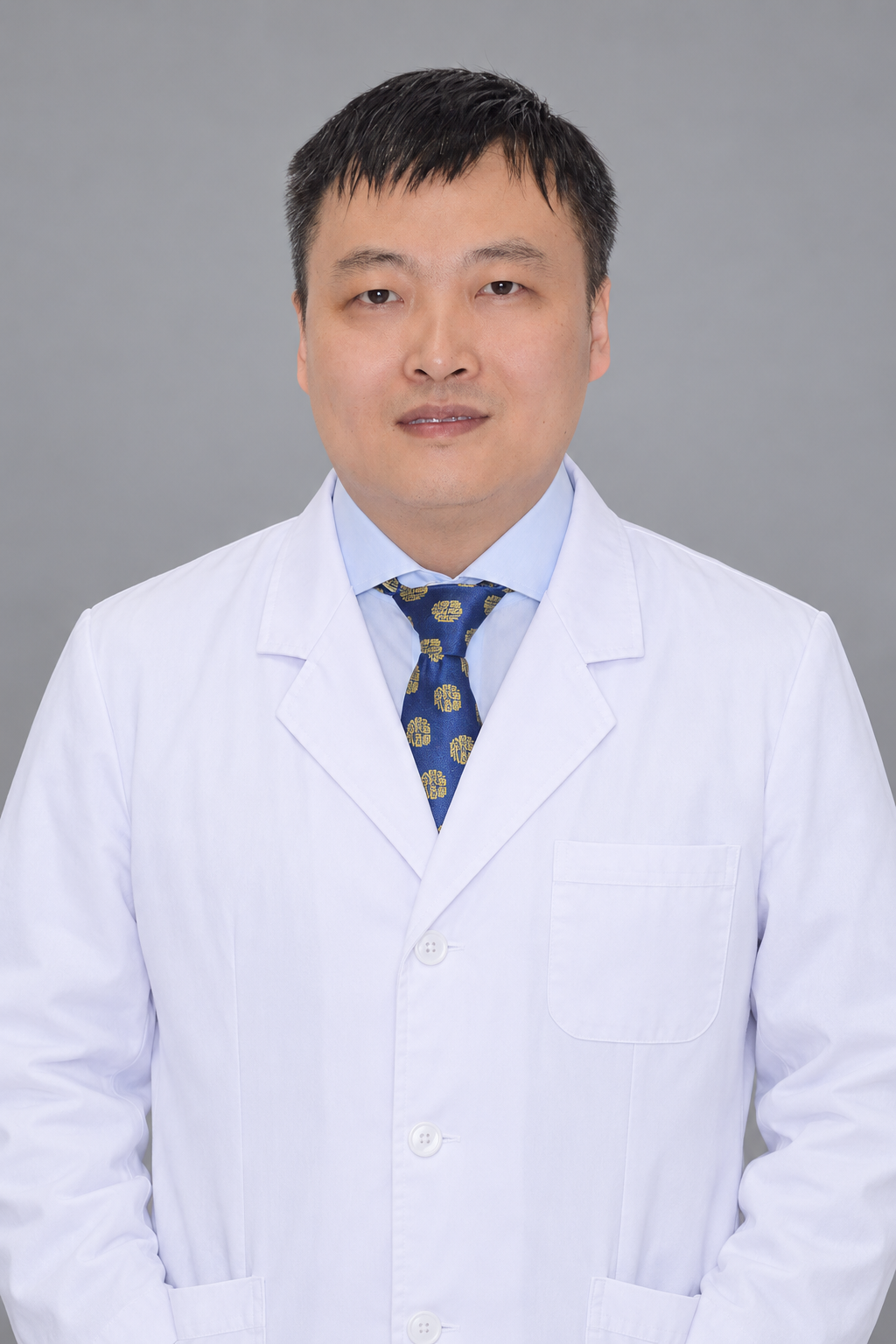 Prof. Deng · AI-assisted portrait