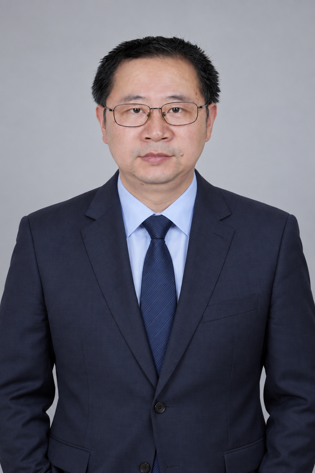 Prof. Pei · AI-assisted portrait
