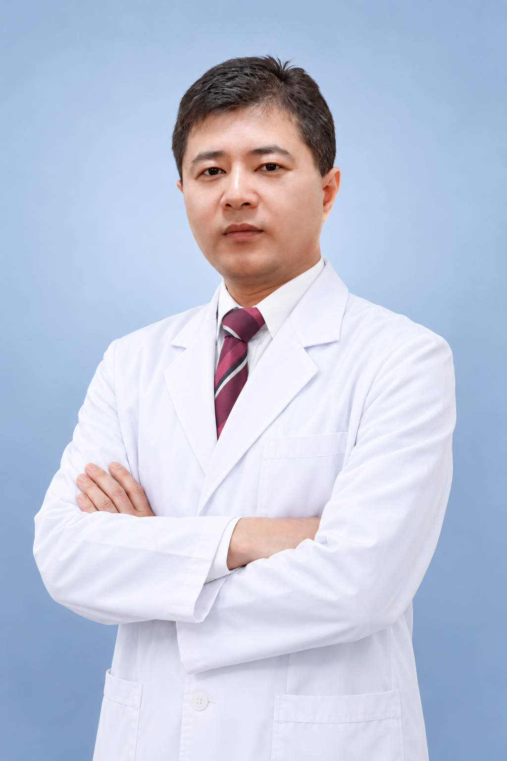 Prof. Yan (Cardiac surgery) · AI-assisted portrait