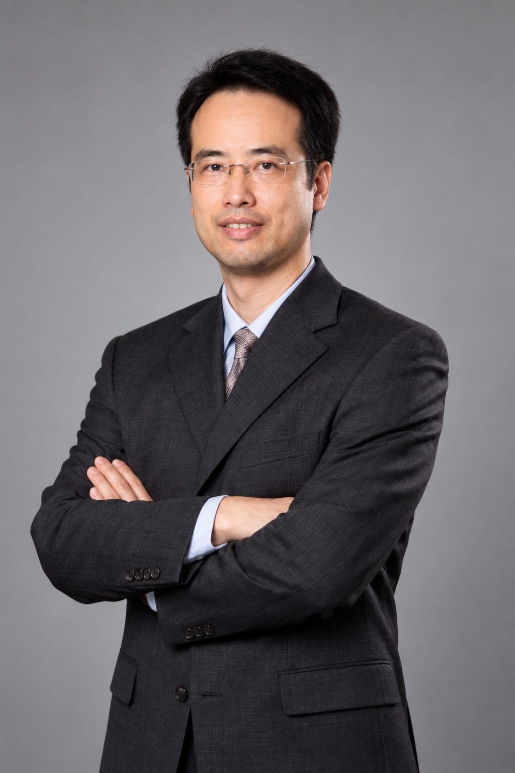 Prof. Yin · AI-assisted portrait